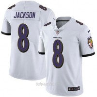 Lamar Jackson Baltimore Ravens Mens Authentic Vapor White Jersey Bestplayer